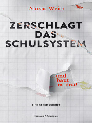 cover image of Zerschlagt das Schulsystem